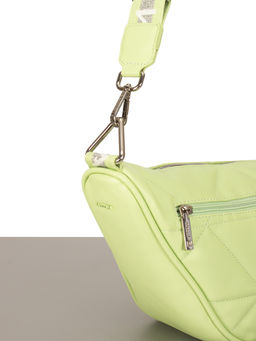 LACCOMA сумка Лакки-Ф826-мятный эко кожа хлопок  фото 6