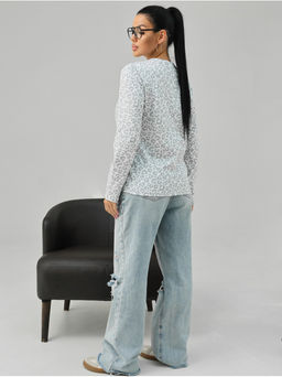 Лонгслив Леопард женский коричневый - София фото 54