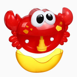 Игрушка для ванны Крошка Я «Пенный Краб», мыльные пузыри, музыкальный, на присоске, от 1.5 лет