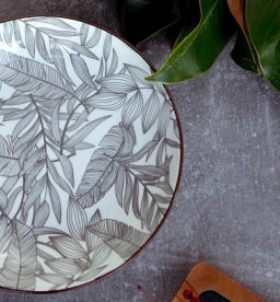 Тарелка десертная Branch SXY24024 20 см /КОРАЛЛ/  фото 4