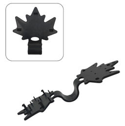 Клипсы Кленовый лист пластик. для крепления укр.материалов (20шт.)