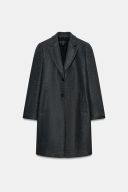 ABRIGO HOMBRERAS SOFT / Gris vigor? - Zara фото 7