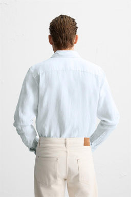 100% LINEN SHIRT - Zara фото 36