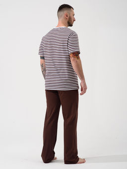 Пижама 100% хлопок Полоса - Оптима фото 5