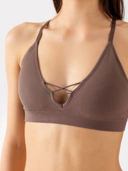 Бюстье женское в бежевом цвете тауп 512725 - Mark formelle фото 3