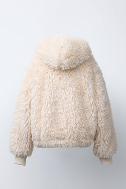 FAUX FUR SKI COLLECTION JACKET - Zara фото 4