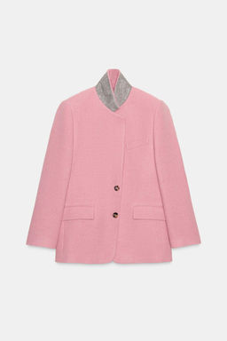 ZW COLLECTION LIMITED EDITION OVERSIZE BLAZER - Zara фото 10