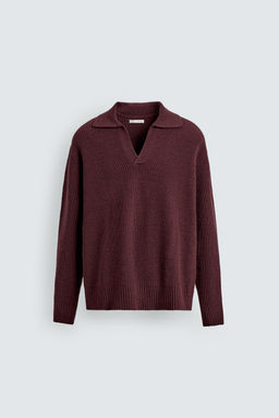 PURL KNIT POLO SHIRT - Zara фото 7