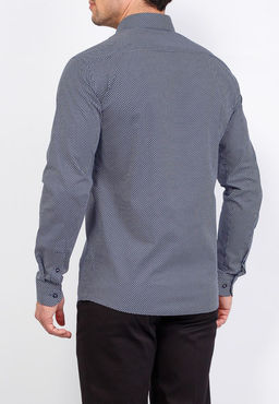 Сорочка мужская длинный рукав GREG 223/137/06/Z/1 STRETCH  фото 7