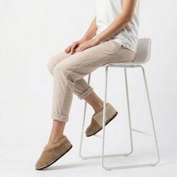 Тапочки-слипоны арт. М8/02-04 Миндаль - Altro фото 3