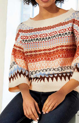 Пуловер, бежевый - Linea tesini фото 7