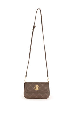 Женская коричневая сумка через плечо Неожиданная скидка в корзине - U.s. polo assn фото 6