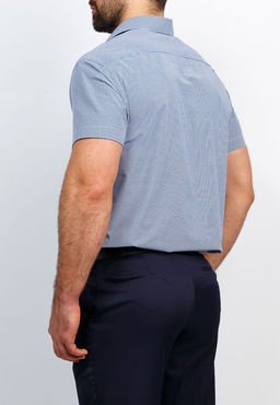 Сорочка мужская короткий рукав GREG 124/109/7489/Z/1  фото 3