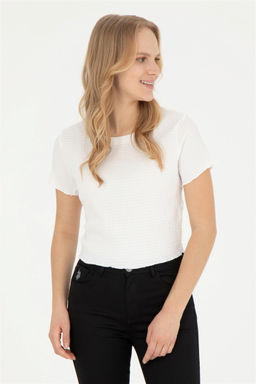 Женская белая футболка - U.s. polo assn фото 3