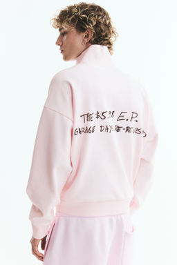 Chaqueta sudadera con estampado Oversized Fit - H&m фото 4