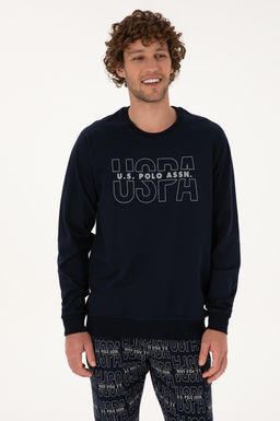 Erkek Lacivert Pijama Tak_m_ Sepette S_rpriz _ndirim - U.s. polo assn фото 3