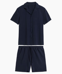ATLANTIC BNMP-003 Пижама мужская Premium Cotton темно-синий  фото 2