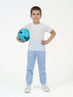 Брюки детские голубые