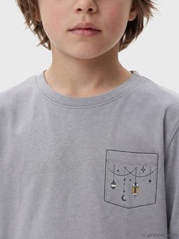 Bisiklet Yaka Erkek ?ocuk Pijama Tak?m