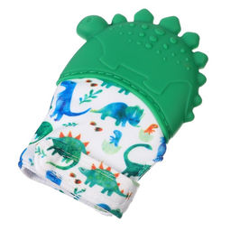 Прорезыватель-рукавичка Крошка Я «Динозаврик», от 3 мес