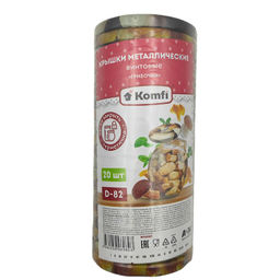 20шт. Крышка "твист-офф" d82мм (литография) "Грибы"