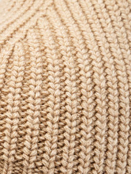 Шапка жен. шерсть+акр LB-N88044 beige melange - Labbra фото 3