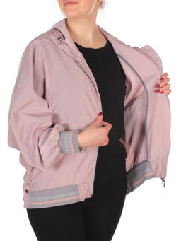 9711/-29 PINK Ветровка женская RIKA (полиэстер) - Фабричный китай фото 8