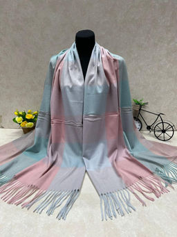 Палантин из кашемира, мультицвет