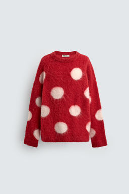 POLKA DOT SWEATER HARRY LAMBERT FOR ZARA X DISNEY