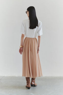 TRENDYOLMILLA Limited Edition Vizon Sifon Volanl? Dokuma Etek TWOSS25ET00106 фото 2