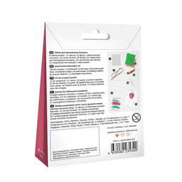 Klart набор для вышивания 10-020 Брошь. Клубника 4.5 х 6 см