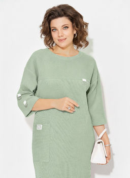 Платье Liliana 1485 фисташка