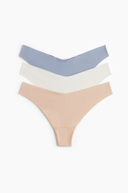 Pack de 3 bragas Thong efecto invisible - H&m фото 4