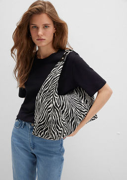 Zebra Desenli Omuz ГantasД