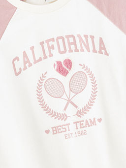 Bisiklet Yaka K?z ?ocuk Sweatshirt - Waikiki фото 3