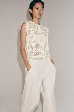 BLUSA CROCHET ZW COLLECTION / Crudo