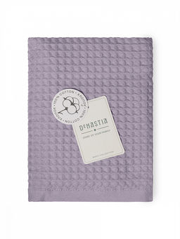 Полотенце для лица 50x90 лавандовый вафельное полотно