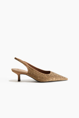 Salones destalonados con strass