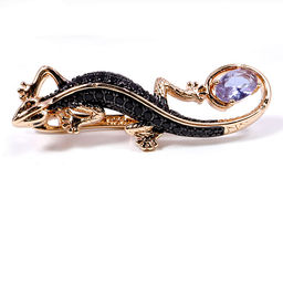 Комплект ювелирной бижутерии German Gold кольцо и серьги с Аметрином - Сандаловый дом фото 2