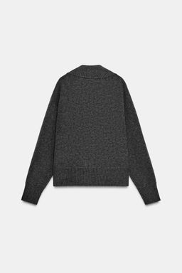 KNIT V-NECK JUMPER - Zara фото 15