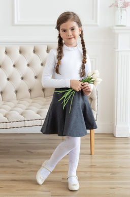 Джемпер детский белый Д-243 (158, 84)