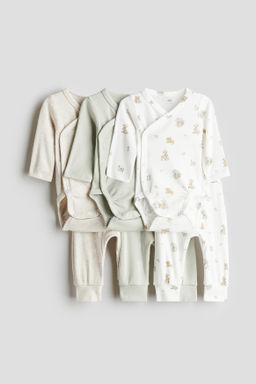 Conjunto de 3 bodies y 3 pantalones