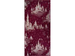 Полотенце махровое 6с102.411ж1 Зимняя сказка(кр.дерево1) 67х150см