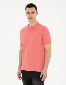 Pembe Slim Fit Basic Ti__rt