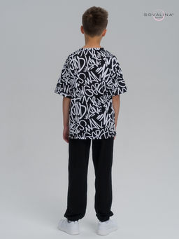 Костюм Daily men надписи-черный - Sovalina фото 19