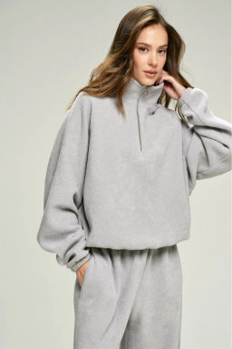 Анорак из плюша с начесом Grey - Erist store фото 5