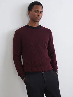 Bisiklet Yaka Erkek Triko Kazak