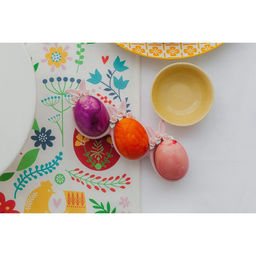 Менажница керамическая 3 ячейки «Кролик», 20×7×3 см, розовая