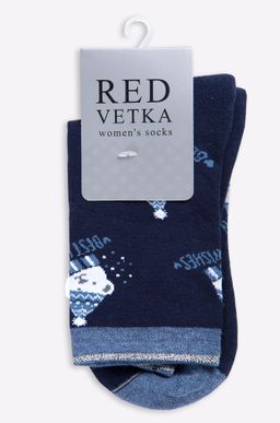 Женские носки с махровой стопой Красная ветка  фото 4