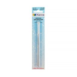 Для вязания Gamma MCH-S крючок сталь d 1.7 мм 12 см в блистере